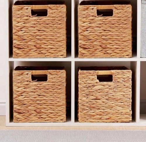 Woven seagrass storage - seagrass,
