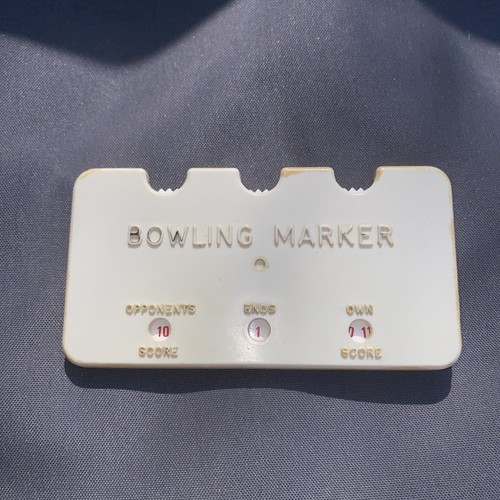 Vintage bowls scorer marker - vintage,