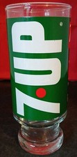 7 UP The UnCola Wet & Wild Vintage Glass