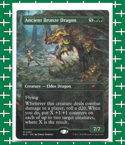 Ancient bronze dragon - ancient, mtg