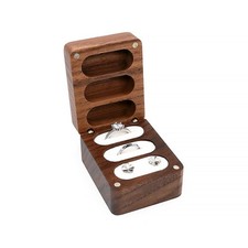 Earrings Rings Organizer Wooden Jewelry Boxes Wedding Ring Box Gift Box