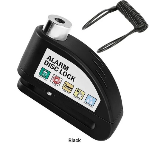 Motorbike security disc - motorbike, lock