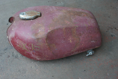 Yamaha xs750 petrol fuel tank - xs750,