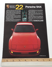 PORSCHE 944  ORIGINAL 1983 AD