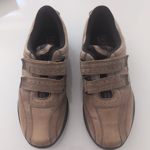 Hotter brown shoes straps - brown,