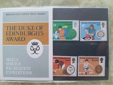 Duke of Edinburgh Award Mint Never MNH Stamps presentation pack