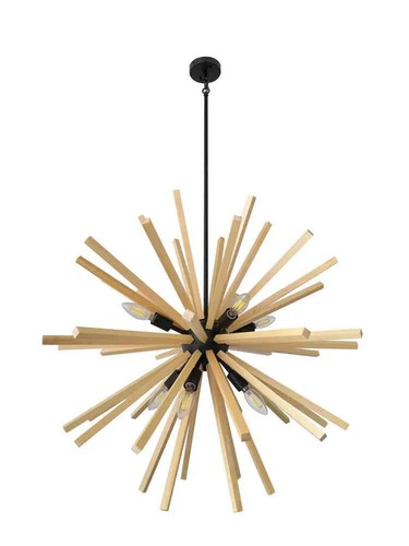 Handmade wooden spikes sea - wooden,