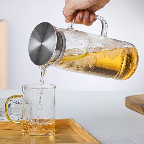Lglass jug with lid glass - lglass, lid,glass