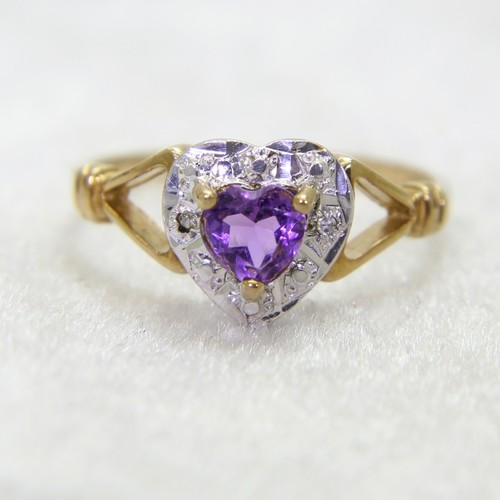 Pretty amethyst heart - pretty,