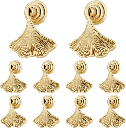 10pcs ginkgo leaf antique - ginkgo,