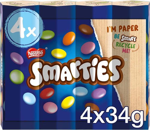 Smarties milk chocolate sweets - smarties,