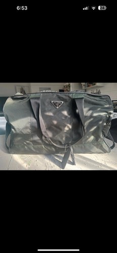 Prada travel bag dark - bag, green