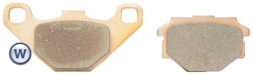 Brake disc pads - pads, mz
