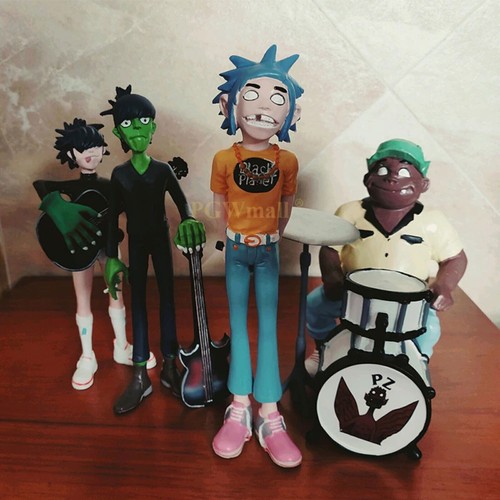 Gorillaz band model - 2d,