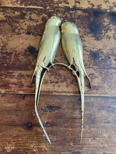 Vintage MCM Brass Wall Art