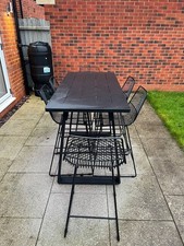 Black Metal Outdoor Furniture