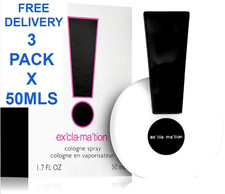 3 Pack Coty Exclamation Eau de
