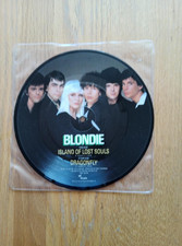 BLONDIE - Island Of Lost Souls 7" PICTURE DISC 1982 - Debbie HARRY - VG Plus