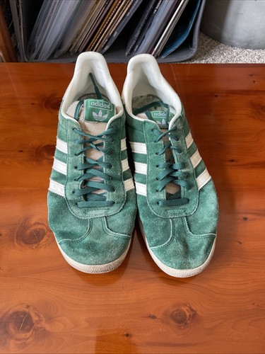Adidas gazelles green white - adidas,