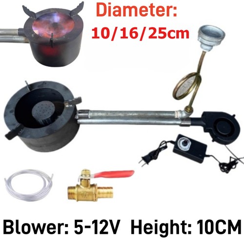 Waste oil burner stove - waste,