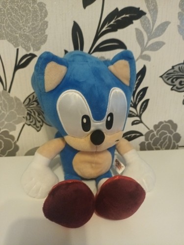 Sonic the hedgehog plush soft - sonic,