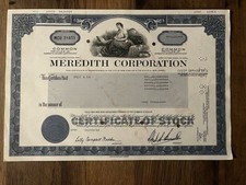 MEREDITH CORPORATION SHARE
