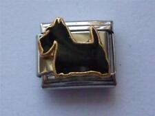 ITALIAN CHARM LINK SCOTTIE DOG