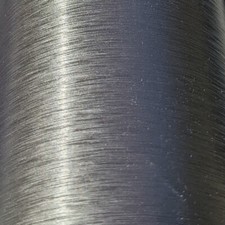 Grey Brushed Steel Metallic Vinyl Wrap - BUBBLE/AIR FREE - Metal Film Sticker