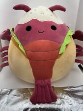 NWT Squishmallows 16 Inch Lorono The Red Lobster. S16 #1345-3 SQUISHDATE 1/11/23
