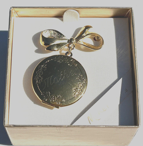 Monet double photo locket - monet,