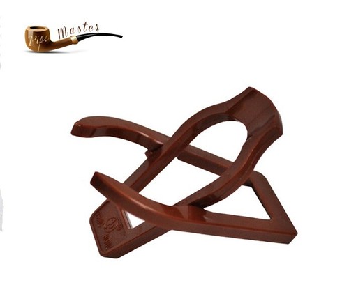 Brown plastic stand rack - plastic,