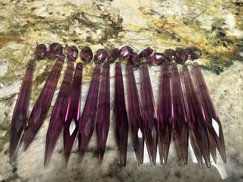 Antique czech amethyst - 13,