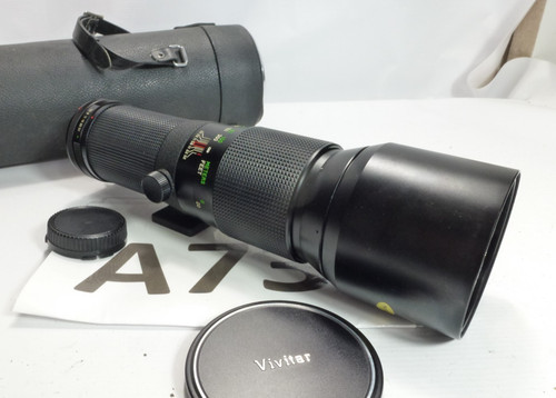 Vivitar 400mm canon fd - vivitar, f/5.6