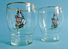 Two similar vintage retro 7cm