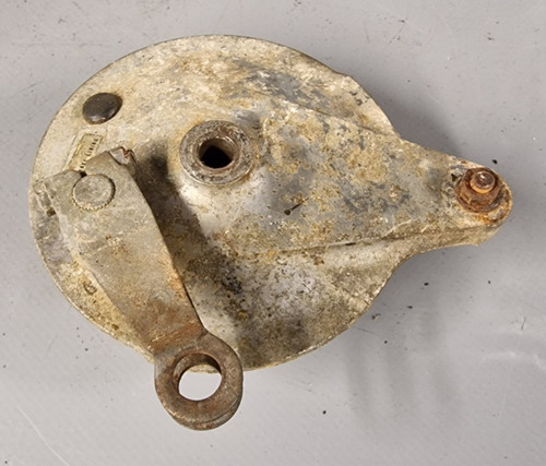 Yamaha dt50m rear brake plate - yamaha,