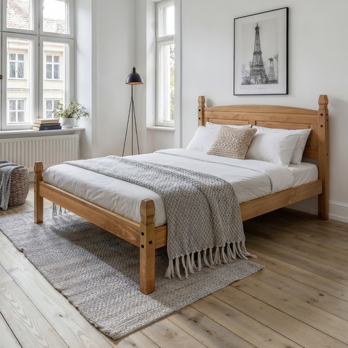 Corona bed frame 5ft king - bed, size