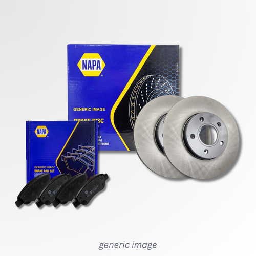 Napa rear brake solid discs - napa,