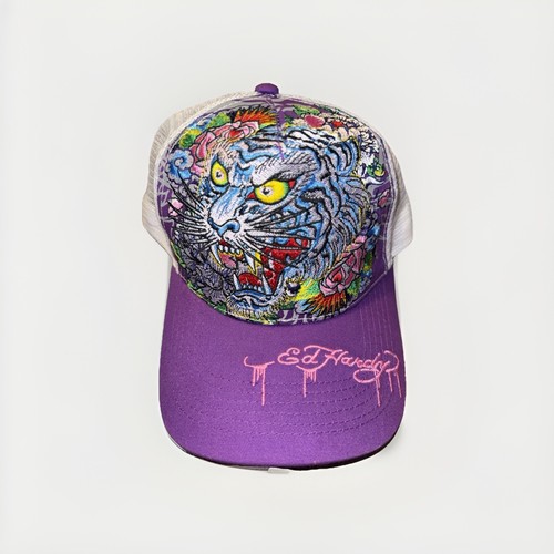 Hardy floral tiger trucker - ed,