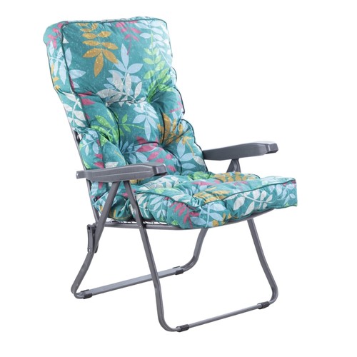 Garden charcoal recliner chair - garden,