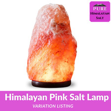 Himalayan salt lamp - salt,