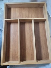 wooden kitchen cutlery drawer tray