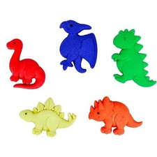 Dress It Up Buttons - Prehistoric Pets 5pcs #5807