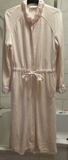 Vintage Louis Feraud Paris baby Pink dressing gown Size 12