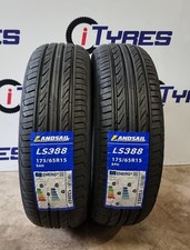 X2 175 65 15  84H LANDSAIL TYRES AMAZING "B" RATING FOR WET GRIP! 175/65R15