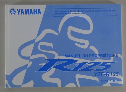 Manuel proprietaire yamaha - proprietaire,
