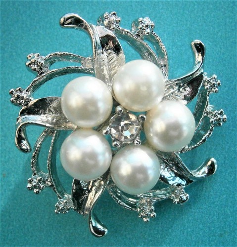 Bt300 white faux pearl - bt300*),