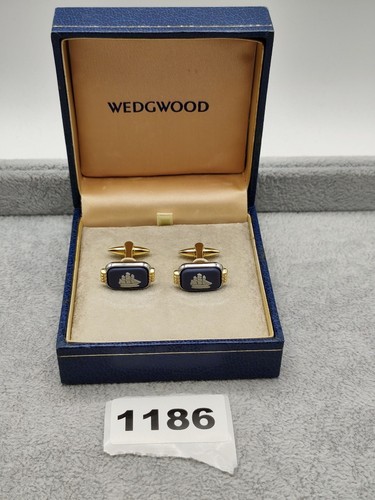 Wedgwood blue white ship - wedgwood,