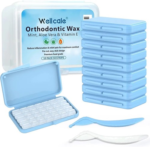 Orthodontic wax strips 10 - wax, strips: