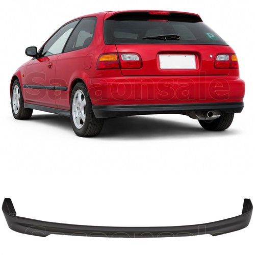 Rear bumper lip - rear, spoiler