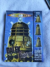 Doctor Who Dalek Pop-up Model Kit (Hardback Book). BBC Books. Unused. 